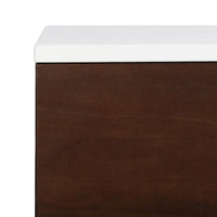 Meuble TV multimédia SAFAVIEH Lerke - 54 L x 15.7 P x 19.7 H - 54Lx16Px20H