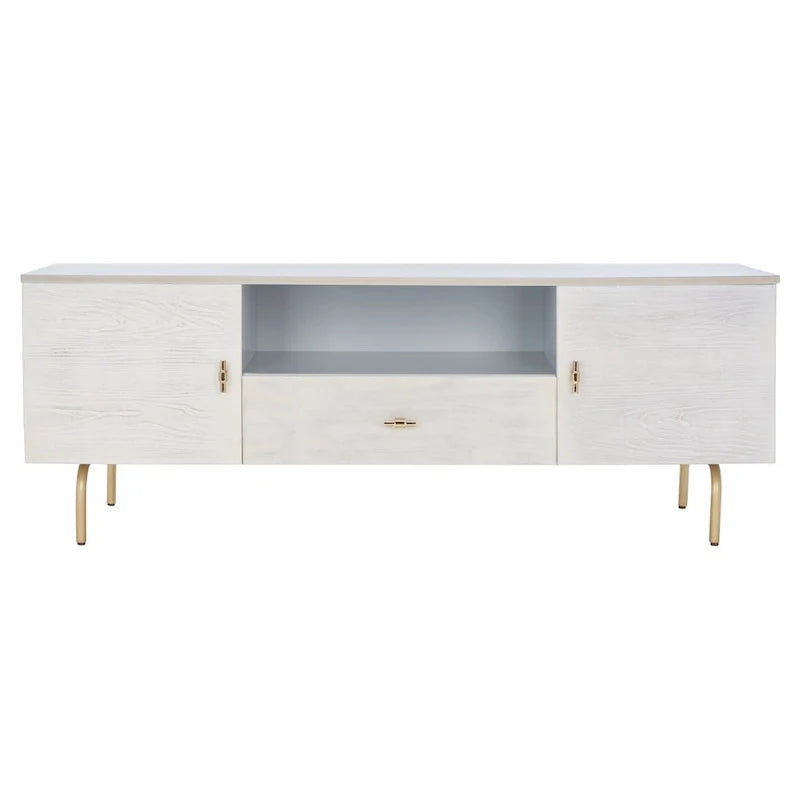 Meuble TV multimédia SAFAVIEH Lerke - 54 L x 15.7 P x 19.7 H - 54Lx16Px20H