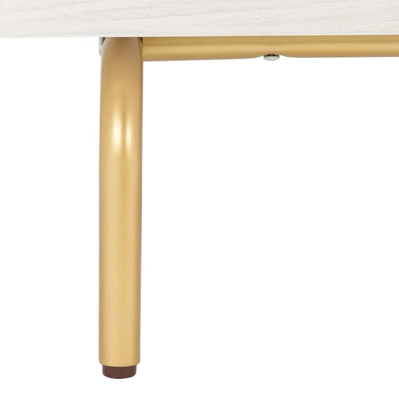Meuble TV multimédia SAFAVIEH Lerke - 54 L x 15.7 P x 19.7 H - 54Lx16Px20H