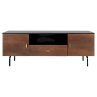 Meuble TV multimédia SAFAVIEH Lerke - 54 L x 15.7 P x 19.7 H - 54Lx16Px20H