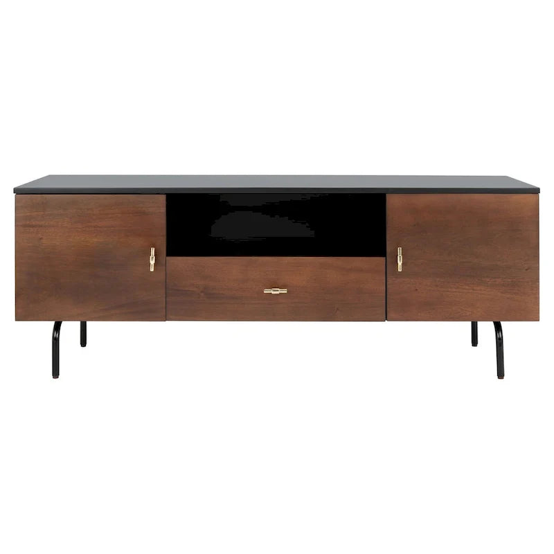 Meuble TV multimédia SAFAVIEH Lerke - 54 L x 15.7 P x 19.7 H - 54Lx16Px20H