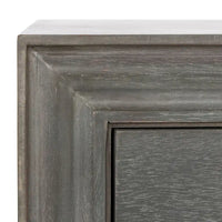 Table de chevet de rangement à 2 tiroirs Dila SAFAVIEH - 22 x 22 x 26 - 22 larg. x 22 prof. x 26 haut.