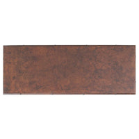 Console de table SAFAVIEH Franc brun foncé/doré à 2 tiroirs et 1 étagère - 42 L x 15,8 P x 29 H - 42Lx16Px29H