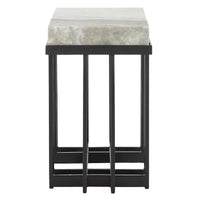 Table d'appoint rectangulaire Mazie SAFAVIEH - 19 L x 13 P x 22 H - 19Lx13Px22H