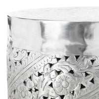 Table d'appoint Dianna SAFAVIEH - Argent - 15 x 15 x 19 - 15Lx15Px19H