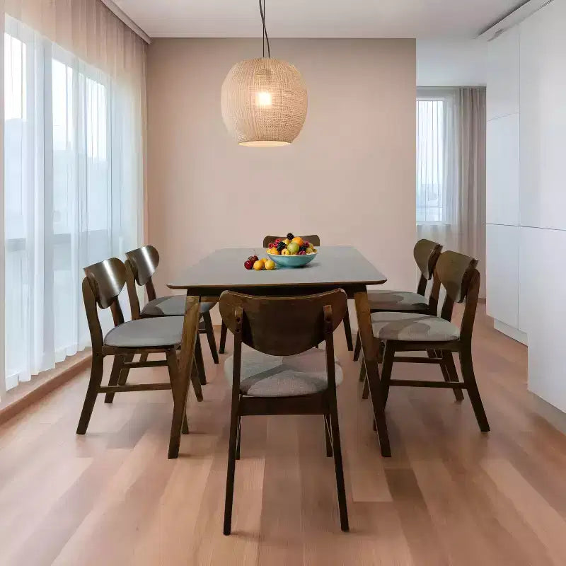 Ensemble de salle à manger 7 pièces Home Design Easton