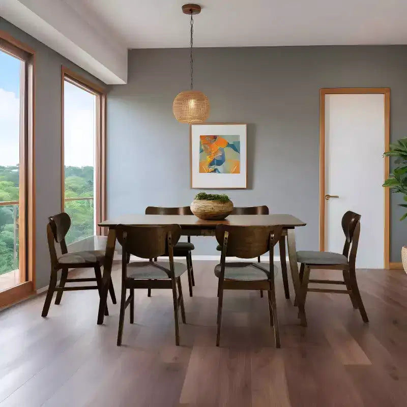 Ensemble de salle à manger 7 pièces Home Design Easton