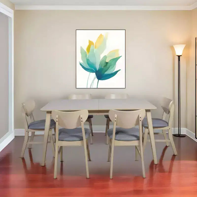 Ensemble de salle à manger 7 pièces Home Design Easton