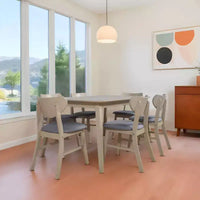 Ensemble de salle à manger 7 pièces Home Design Easton