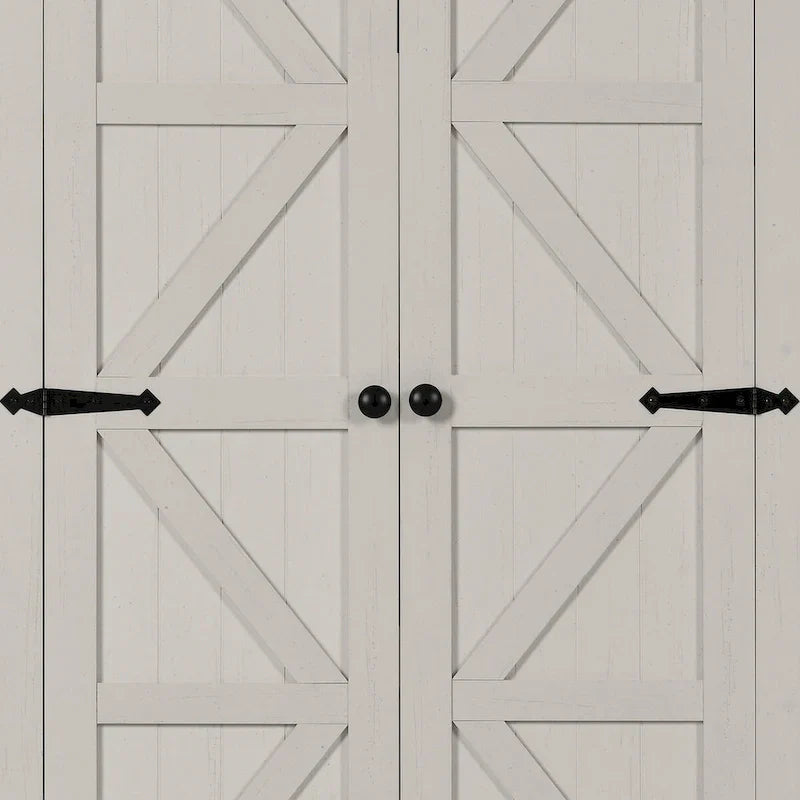 64 Armoire de cuisine haute avec 2 tiroirs et portes