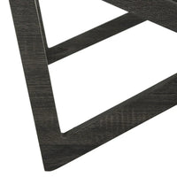 SAFAVIEH Annmarie Table Basse Plateau Verre Milieu du Siècle - 33.5 x 33.5 x 14.5 - 34Lx34Px15H