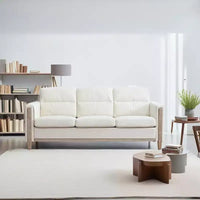 GDFStudio Addison 3-Seater 80 Sofa with Side Pockets and Rubber Wood Legs