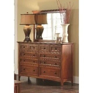 Collection de chambre King en bois massif Simply Solid Aiden, 6 pièces