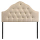 Tête de lit en tissu King Sovereign