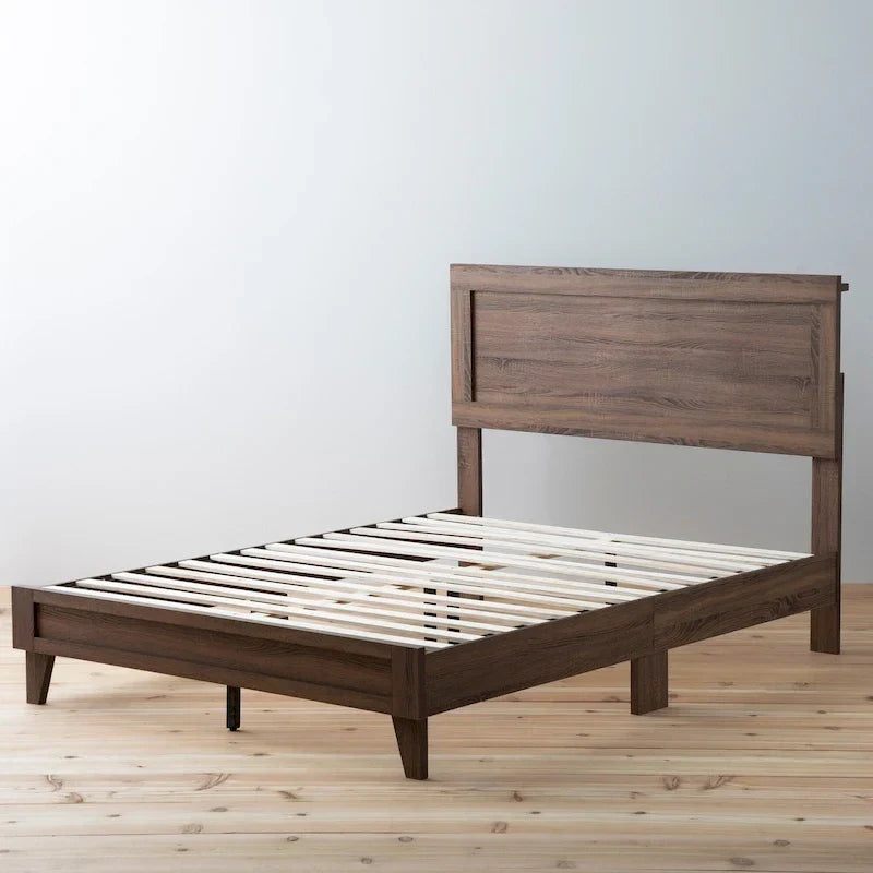 Lit plateforme classique en bois Brookside Leah