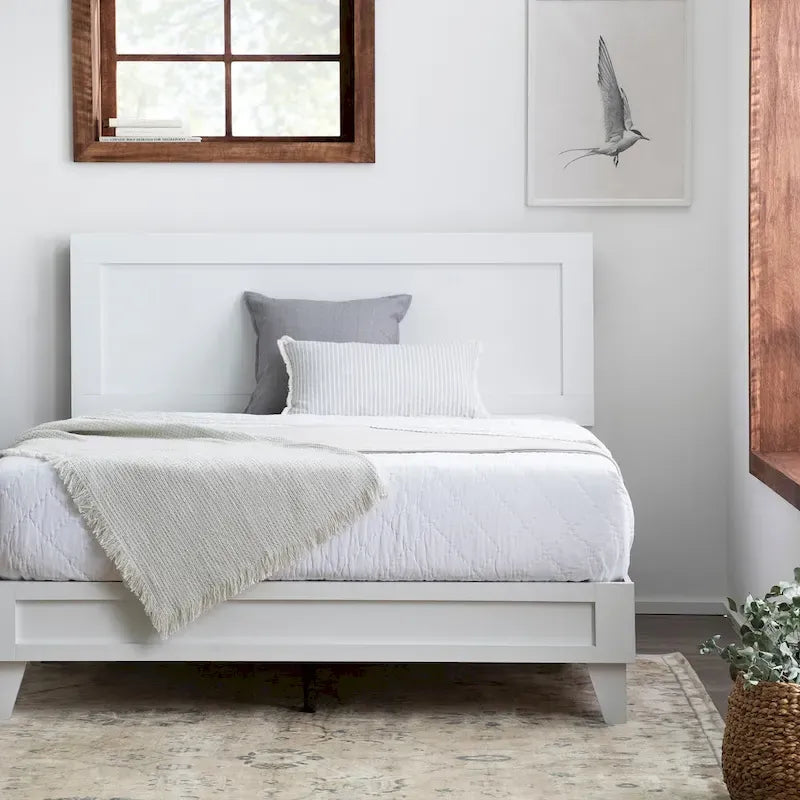 Lit plateforme classique en bois Brookside Leah