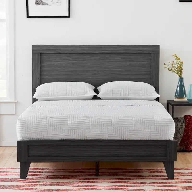 Lit plateforme classique en bois Brookside Leah