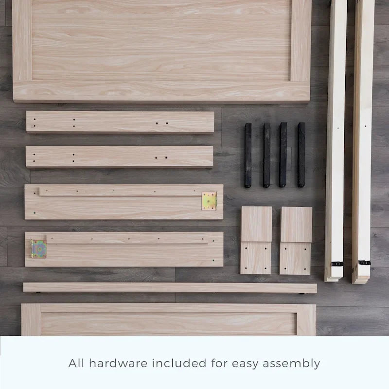 Lit plateforme classique en bois Brookside Leah