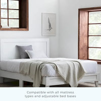 Lit plateforme classique en bois Brookside Leah