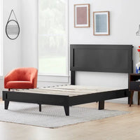 Lit plateforme classique en bois Brookside Leah