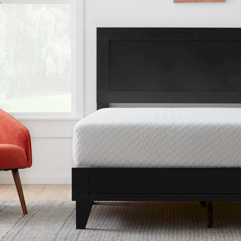 Lit plateforme classique en bois Brookside Leah