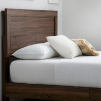 Lit plateforme classique en bois Brookside Leah