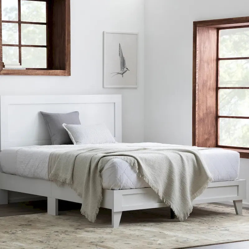 Lit plateforme classique en bois Brookside Leah