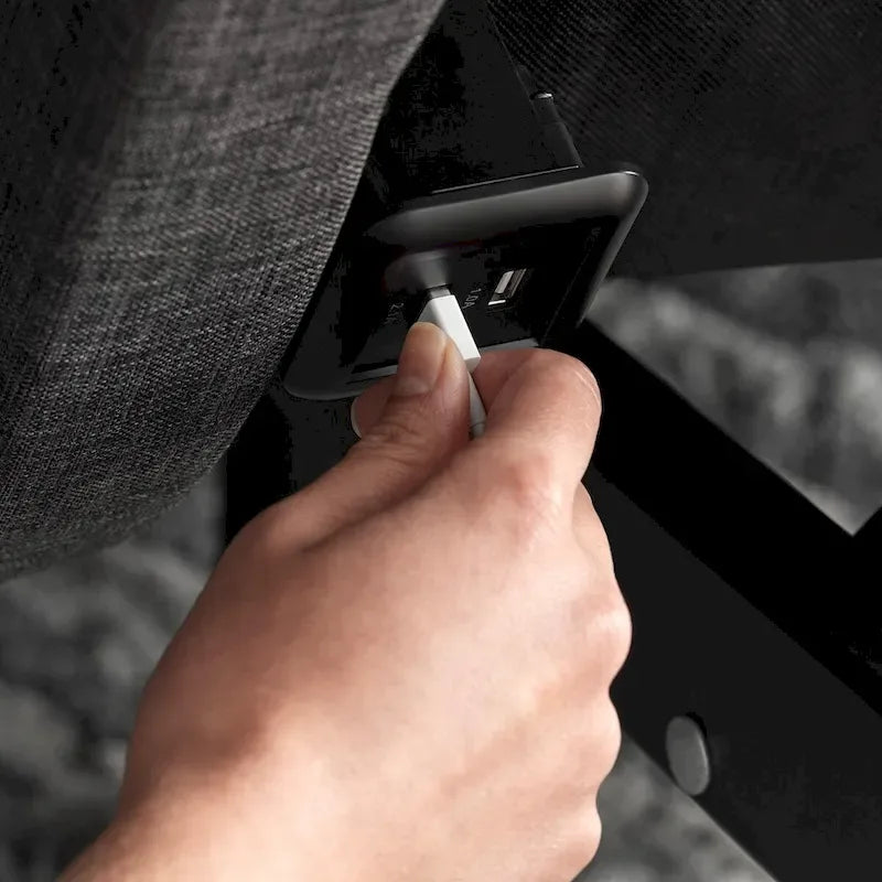 Sommier de lit massant réglable haut de gamme Nestl avec télécommande sans fil