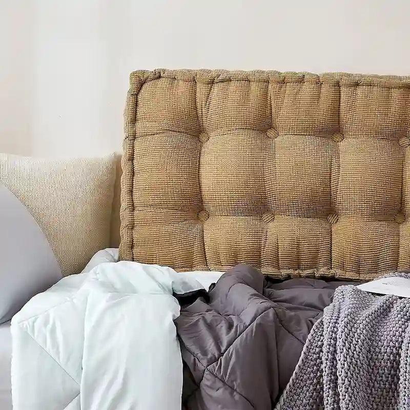 Tête de lit universitaire ultra épaisse capitonnée Rainha par DormCo