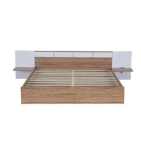 Lit plateforme queen-size avec tête de lit