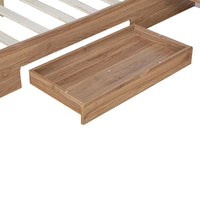 Lit plateforme queen-size avec tête de lit