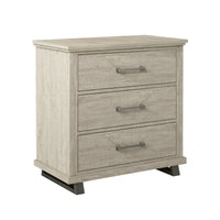 Ensemble de chambre à coucher 3 pièces de style campagnard - 2 tables de chevet et 1 commode