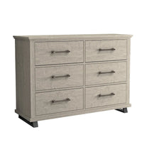 Ensemble de chambre à coucher 3 pièces de style campagnard - 2 tables de chevet et 1 commode