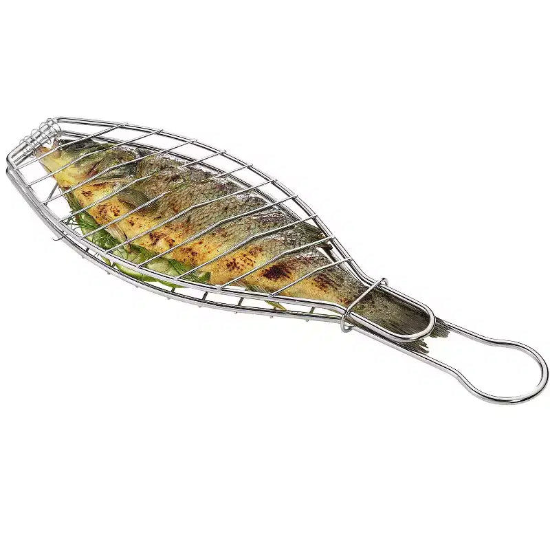 Kuchenprofi Panier de Cuisson Poisson pour Barbecue, Grand