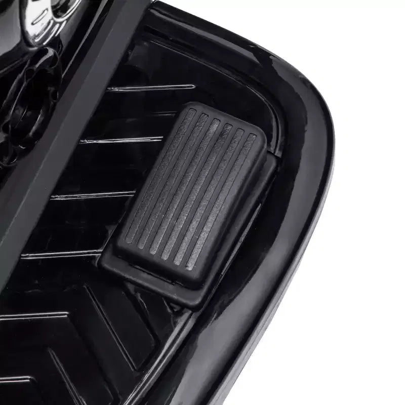 Moto électrique Qaba pour enfants, moto à 3 roues 6V sur batterie avec phares, musique, marche avant et arrière, gris