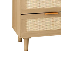 Commode en rotin à 6 tiroirs, parfaite pour la chambre et le salon