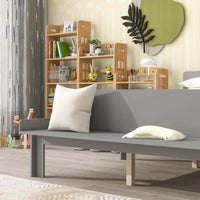 Lit double avec banc de pied de lit, 2 tiroirs