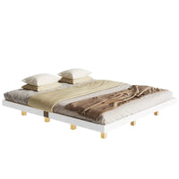 Lit flottant King Size avec lumières LED