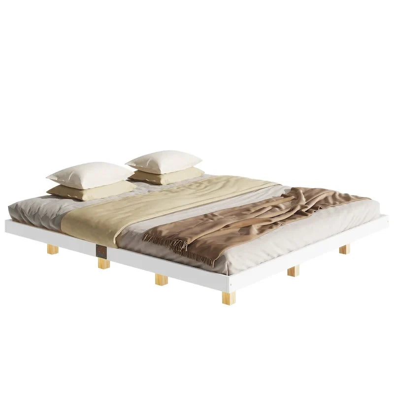 Lit flottant King Size avec lumières LED