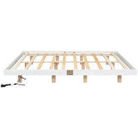Lit flottant King Size avec lumières LED