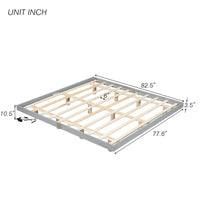 Lit flottant King Size avec lumières LED