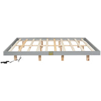 Lit flottant King Size avec lumières LED