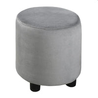 Lit capitonné au sol Mère et Enfant avec bureau de chevet et petit tabouret rond