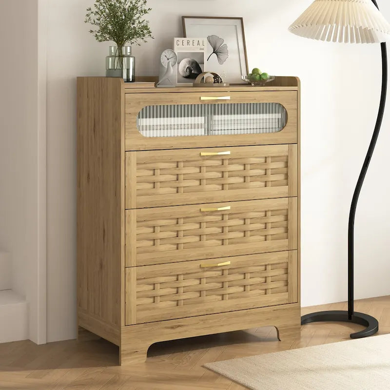 Commode en bois pour chambre à coucher