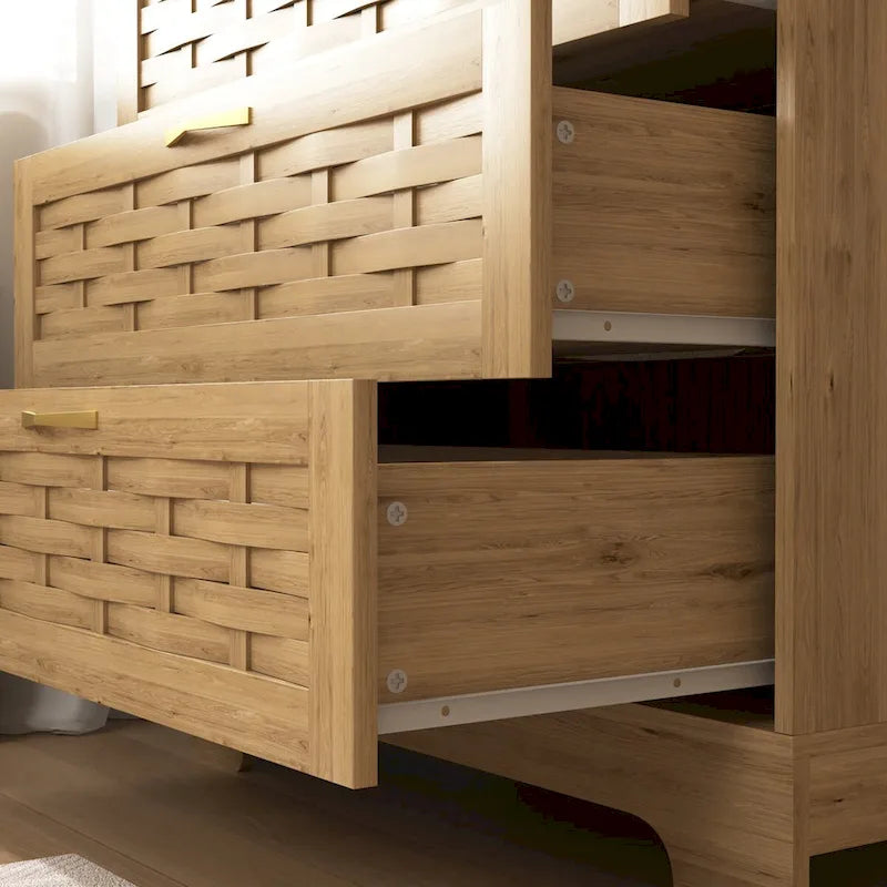 Commode en bois pour chambre à coucher