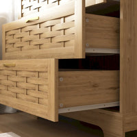 Commode en bois pour chambre à coucher