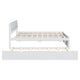 Cadre de lit double avec lit gigogne simple et 2 tiroirs