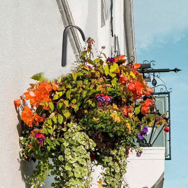 Unique Bargains Suspension à plantes avec vis 1,6 pouce, noir, 10 pièces