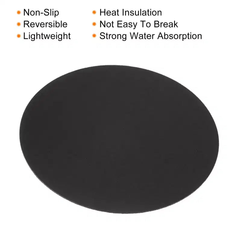 Unique Bargains Dessous-de-plat Réversible Antidérapant Isolation Thermique Forte Absorption d'Eau pour Plante, 3 Pièces