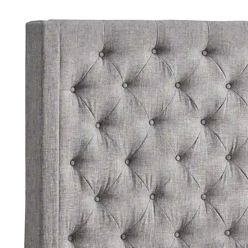 Naples - Tête de lit enveloppante capitonnée seule par iNSPIRE Q Artisan